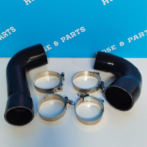 VW Golf MK7 Gti, MK7 R – Audi A3, S3 (8V) Intercooler Inlet and Outlet Silicone Hose Pipe kit (70mm Intercooler side)
